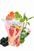 Целебная грязе-турмалиновая маска для ног от варикоза и сосудистых звездочек ТМ Beauty Host Fruit & Herbal & Tourmaline 20 гр.